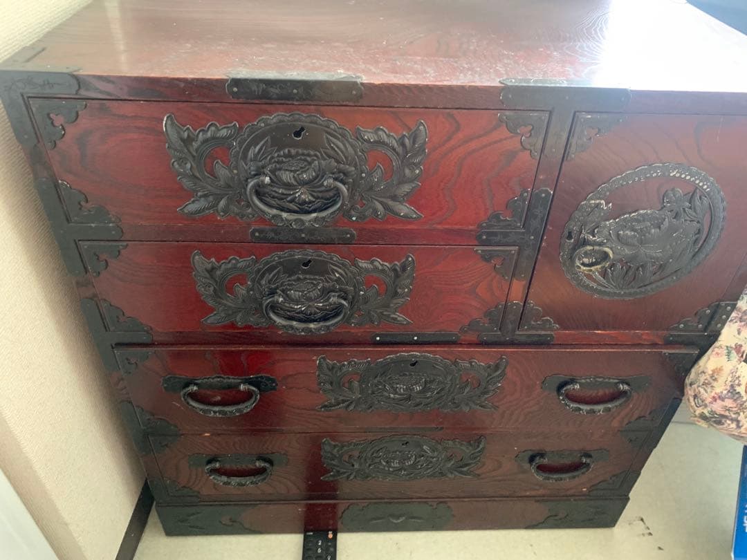 『美品』　仙台民芸箪笥 楽天市場】【中古】 仙台民芸箪笥 整理箪笥 仙台箪笥 欅産業製 収納