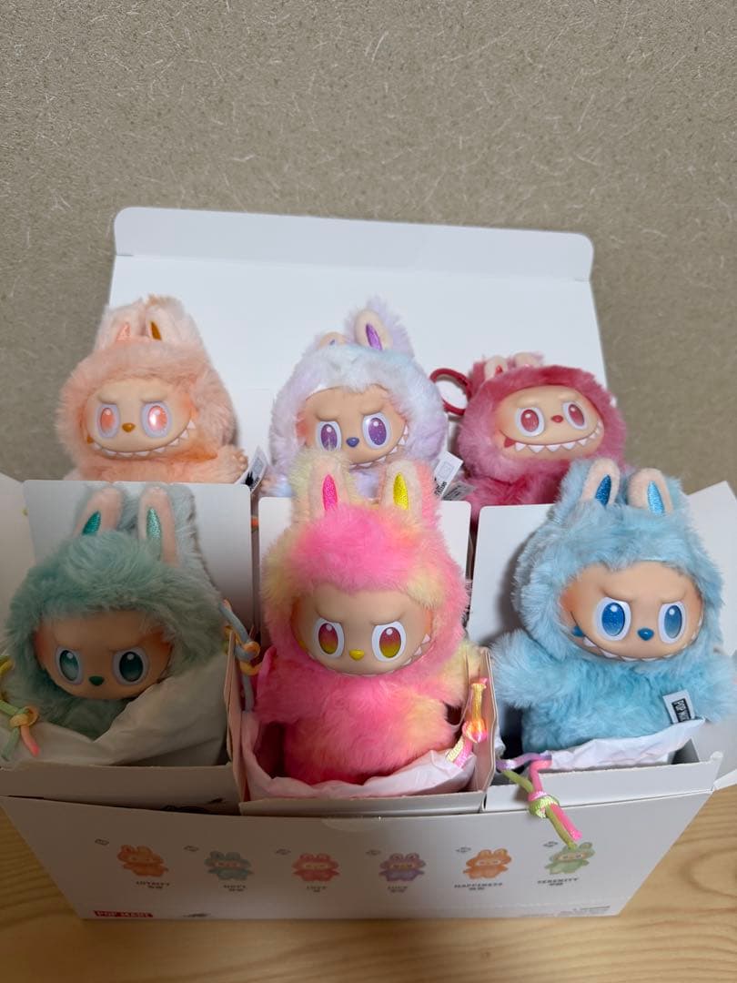 ラブブ 6体セットエナジー アソートボックス 開封済み