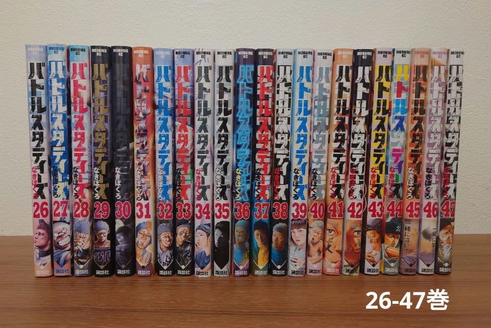 【ヤケ少なめ】バトルスタディーズ 最新47巻セット　レンタル＋新品未開封