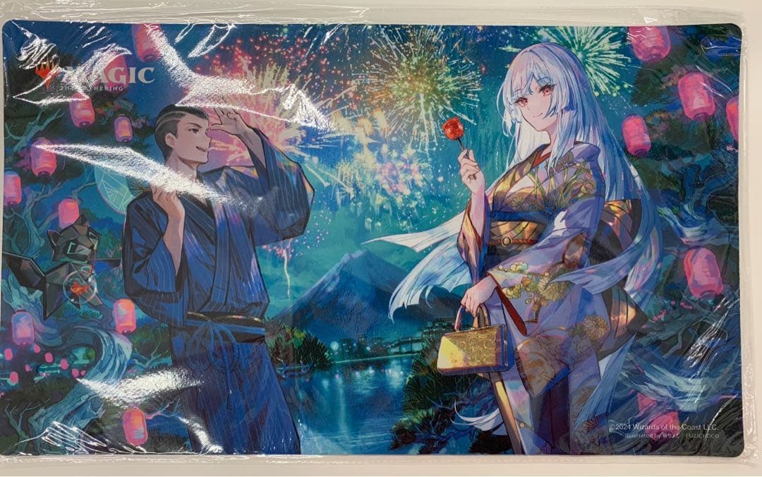 早い者勝ち】「放浪皇の夏祭り」キャンペーンプレイマット＆スリーブセット