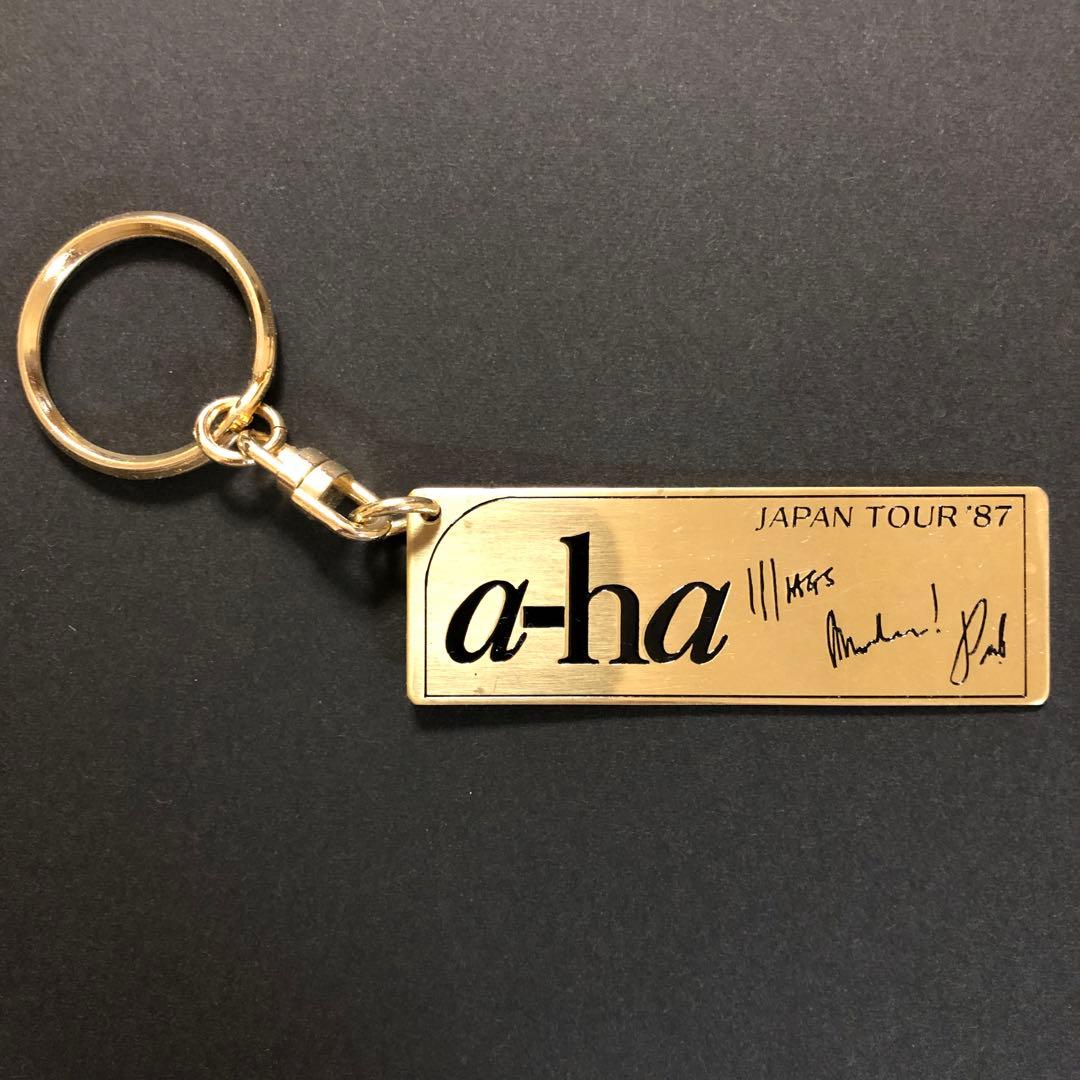 a-ha キーホルダー JAPAN TOUR 1987