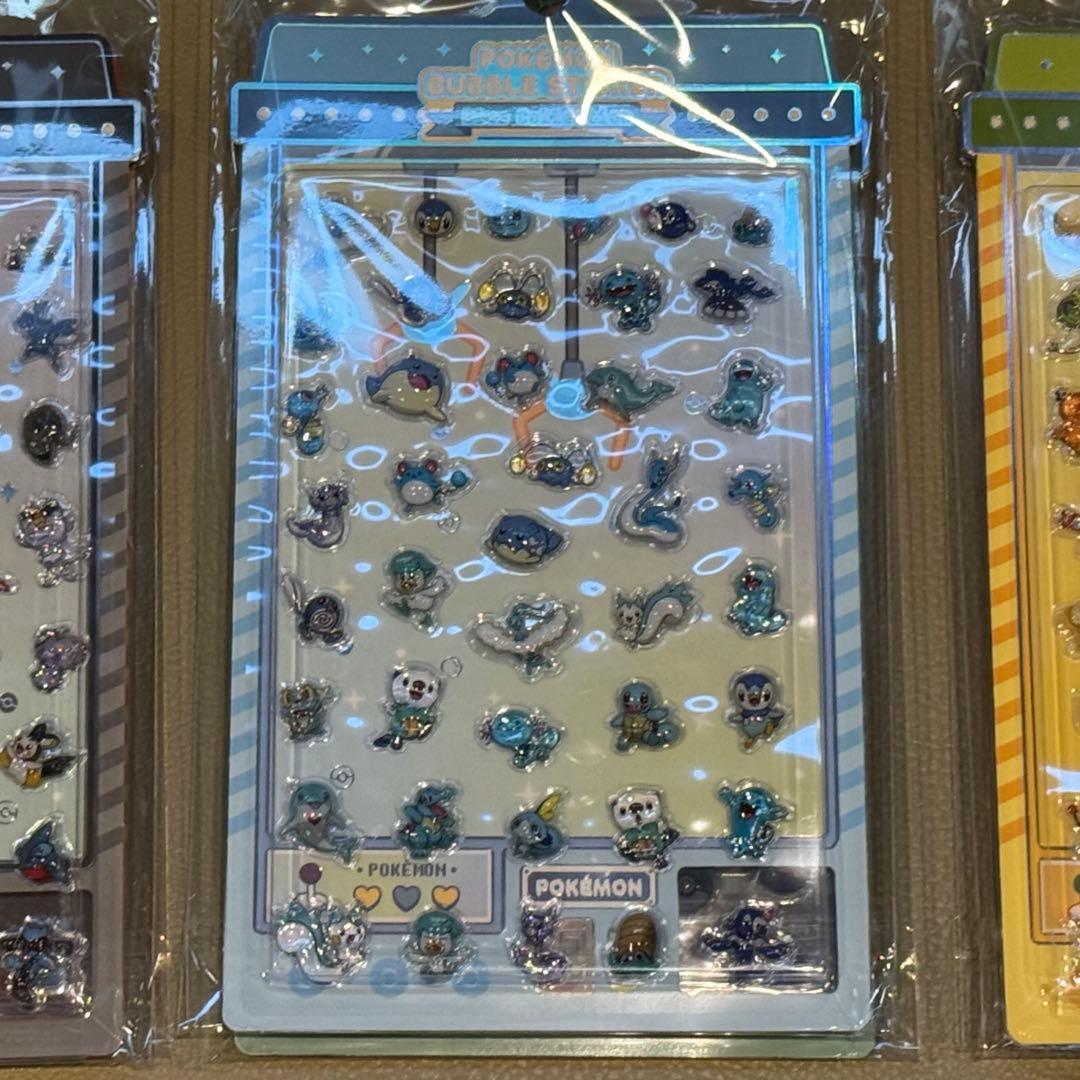 ポケモン 韓国公式 バブルステッカー 全8種 コンプリートセット - メルカリ