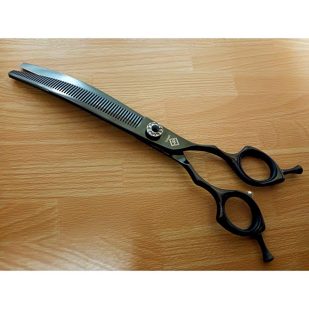 プロ用カーブセニングシザートリマートリミングペットママミング