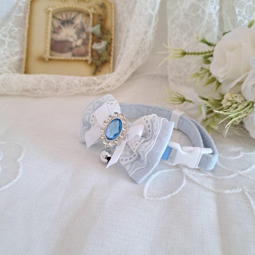 短毛ちゃんにも♥️中世ヨーロッパ風チョーカー(⑤)わんちゃん猫ちゃん