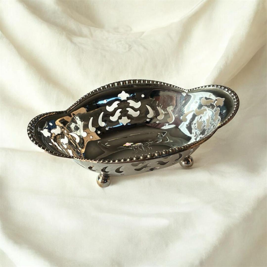 【Tiffany&Co.】ティファニー シルバー 925 ナッツディッシュ ② Tiffany&Co.】ティファニー シルバー 925 ナッツディッシュ ②