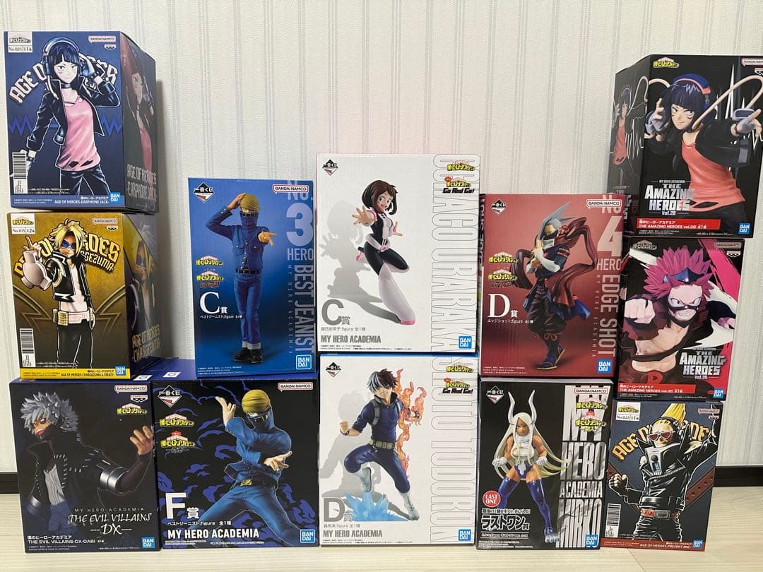 僕のヒーローアカデミア フィギュアセット まとめ売り ヒロアカ 18個