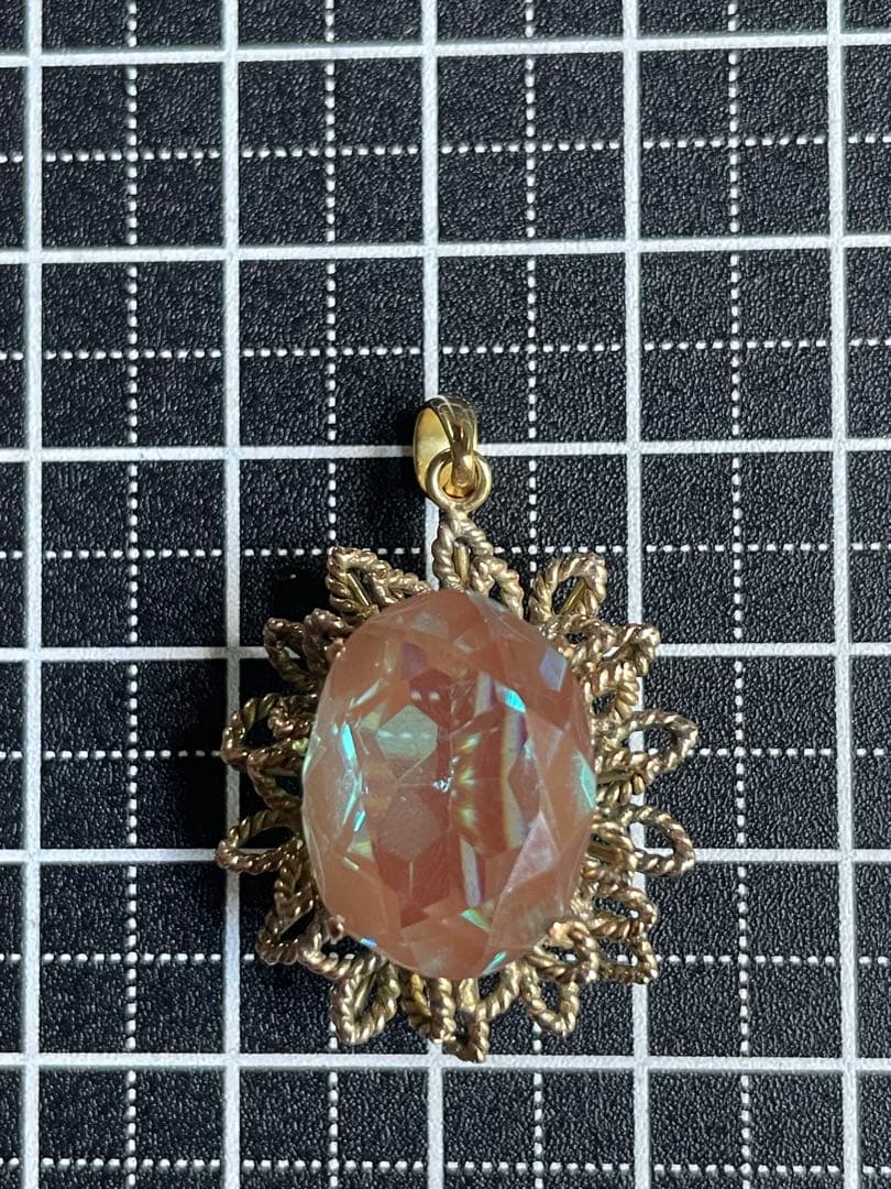 ⬇️【希少】アンティーク 大粒サフィレット ペンダントトップ