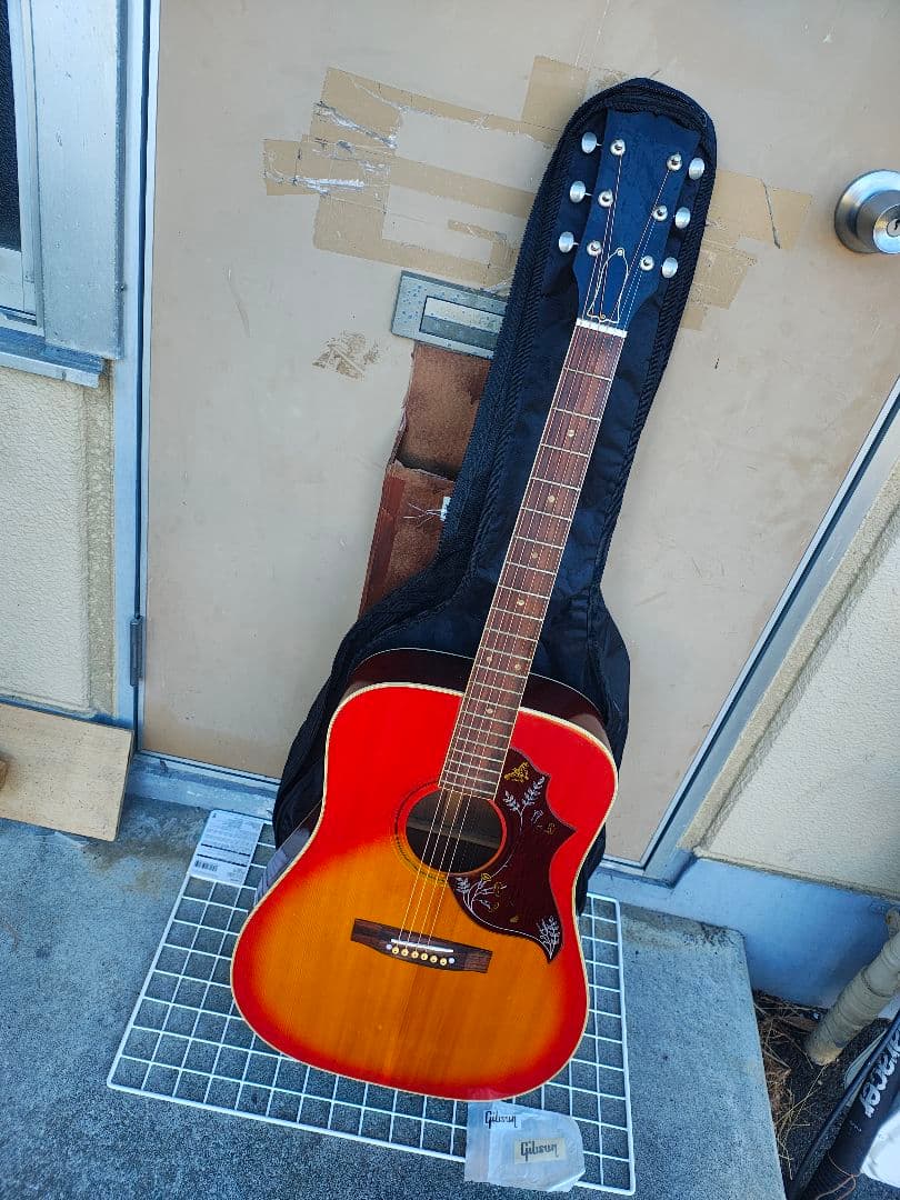 美品 JEISON Hummingbird PU付エレアコ G社シール2枚