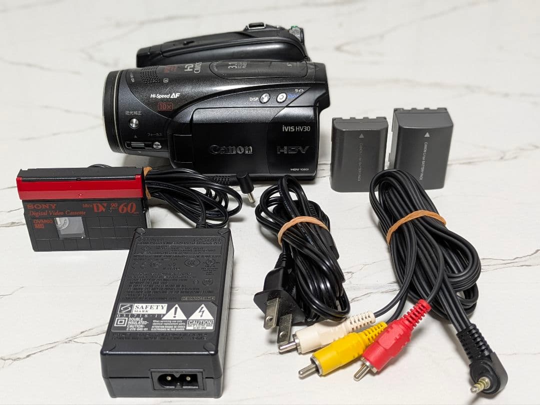 ② Canon iVIS HV30 MiniDV対応 セット