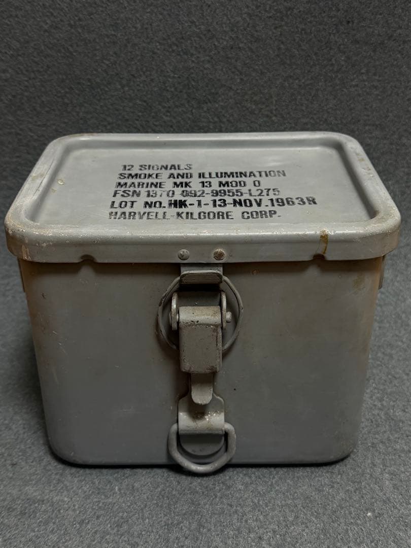 米軍 実物 シグナルコンテナ ナム戦