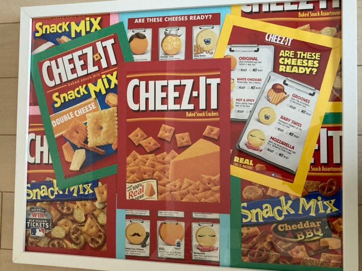 アート CHEEZ-IT 2枚 Cheez-It Original Baked Snack Crackers - 2 oz