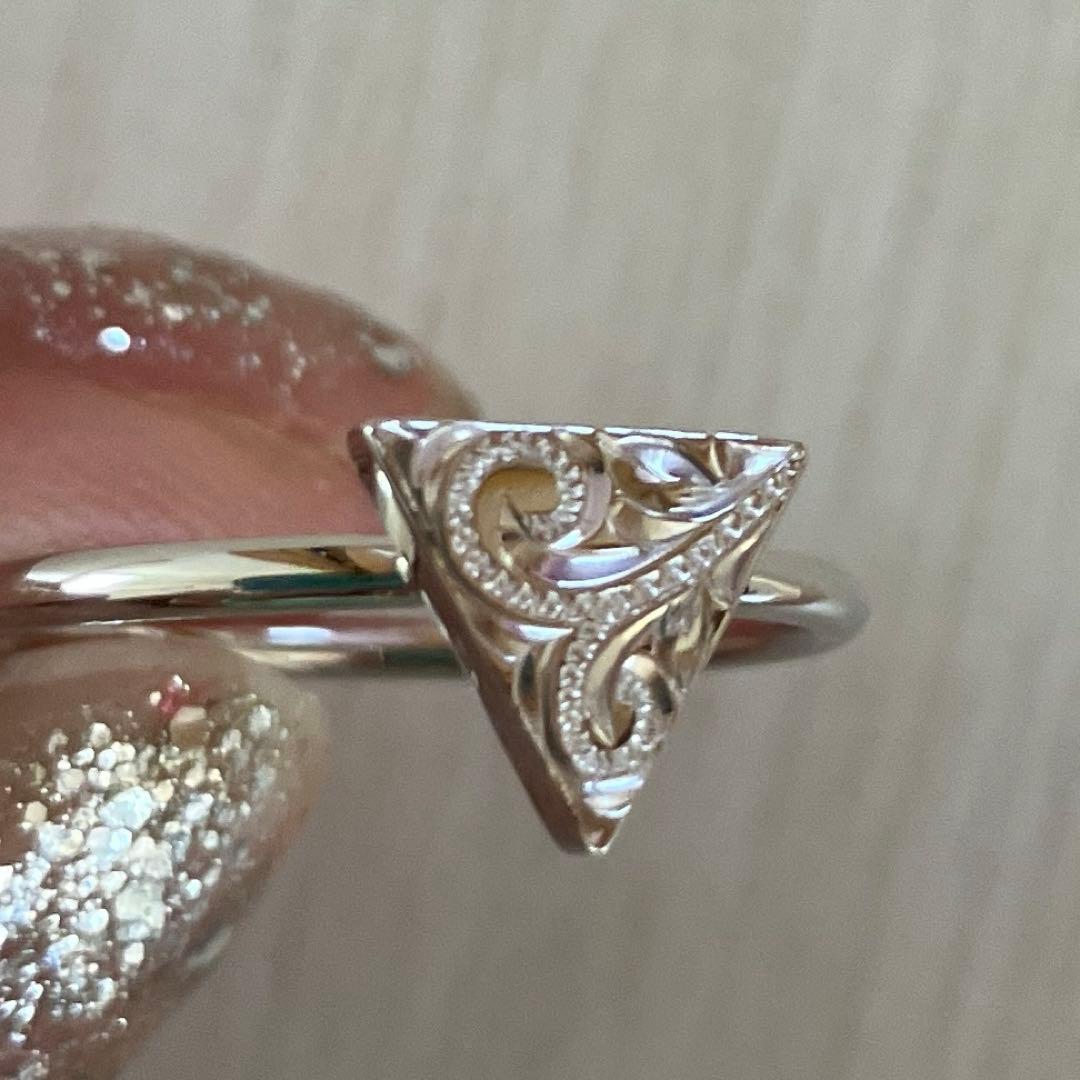 A*A様 マキシ　K10WG トライアングル　ハワイアンジュエリー　11号