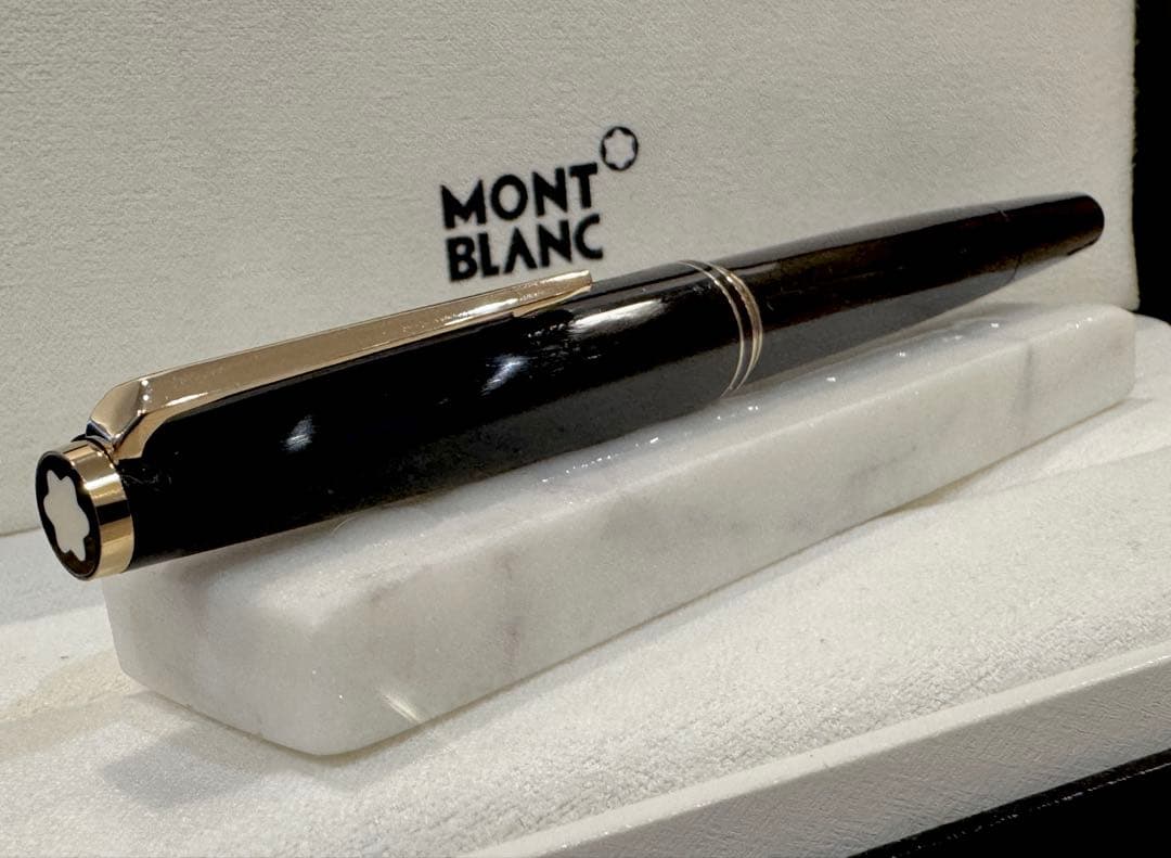 極美品】モンブラン No.221(超希少： 過渡期モデル) ブラック万年筆