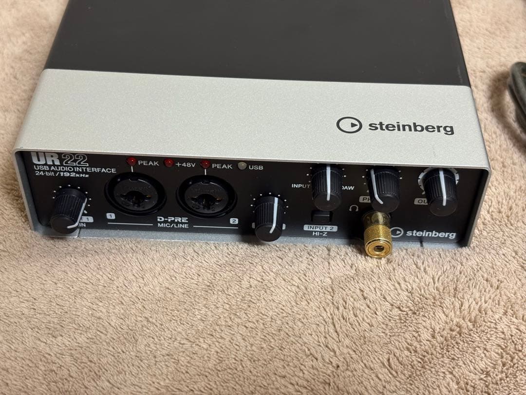 steinberg UR22オーディオインターフェイス マランツMPM-1000