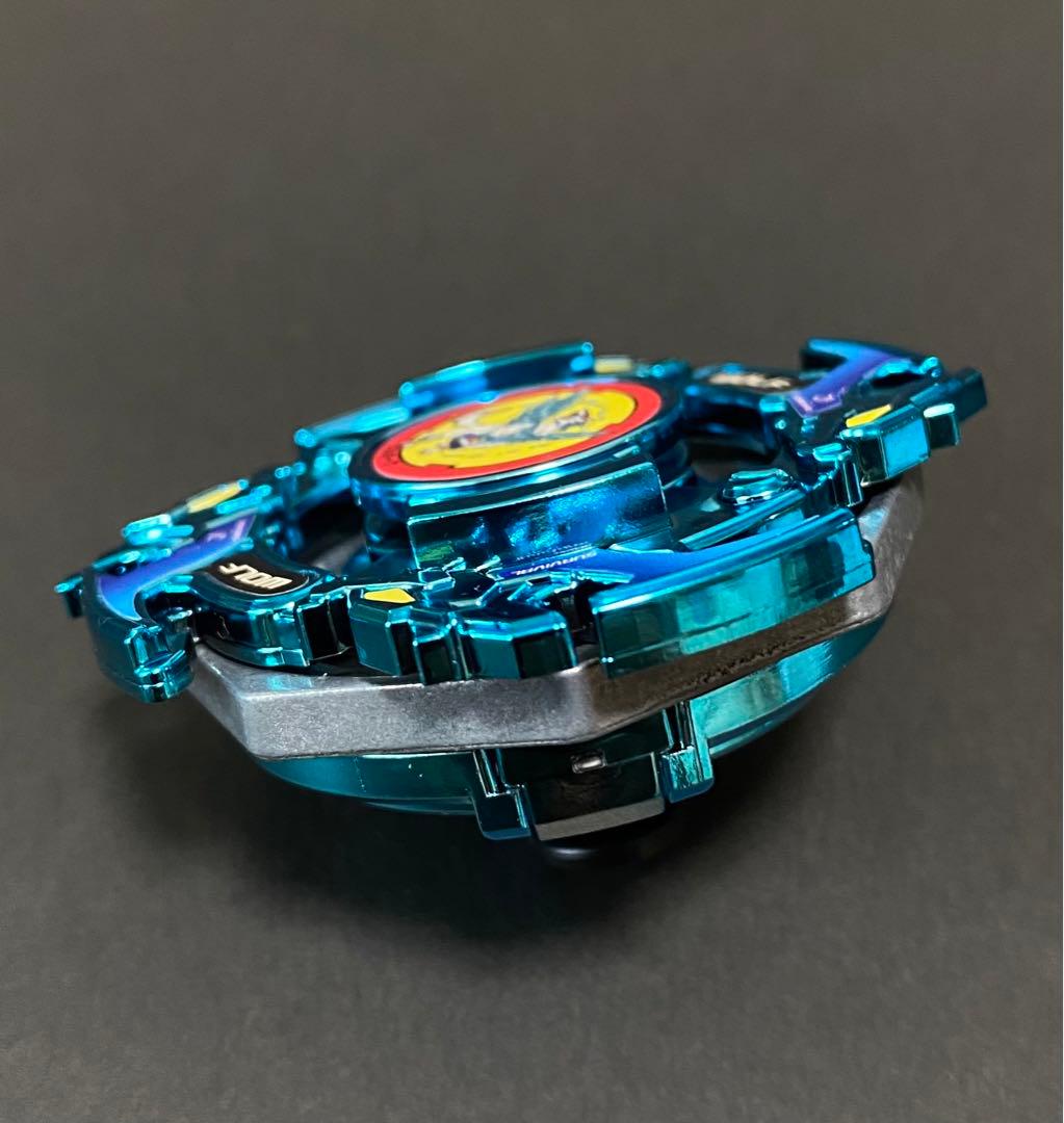 超美品 】 ウルボーグ ブルーメッキVer. 爆転シュートベイブレード
