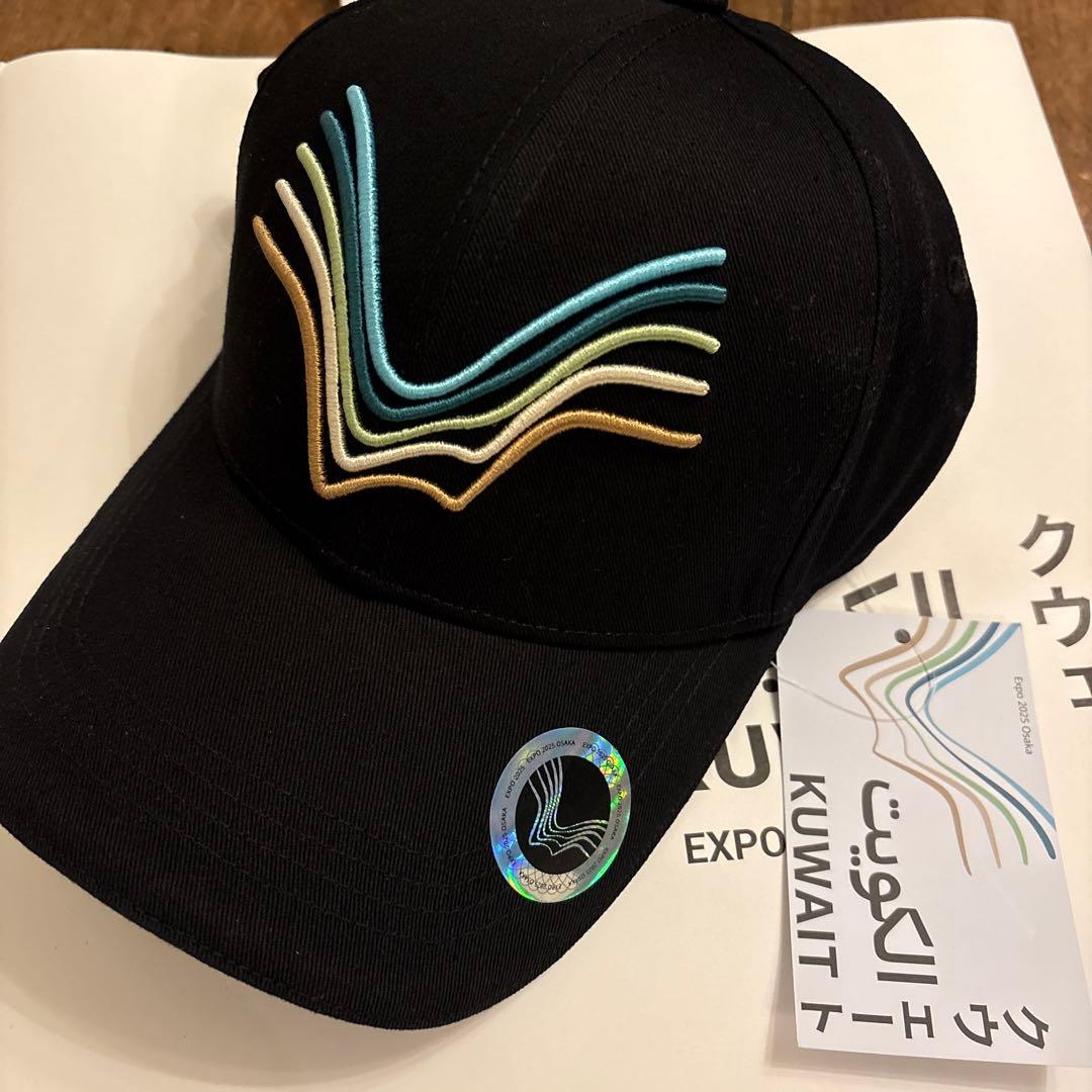 万博 2025 クエート館 限定 キャップ 帽子 フリーサイズ クウェート