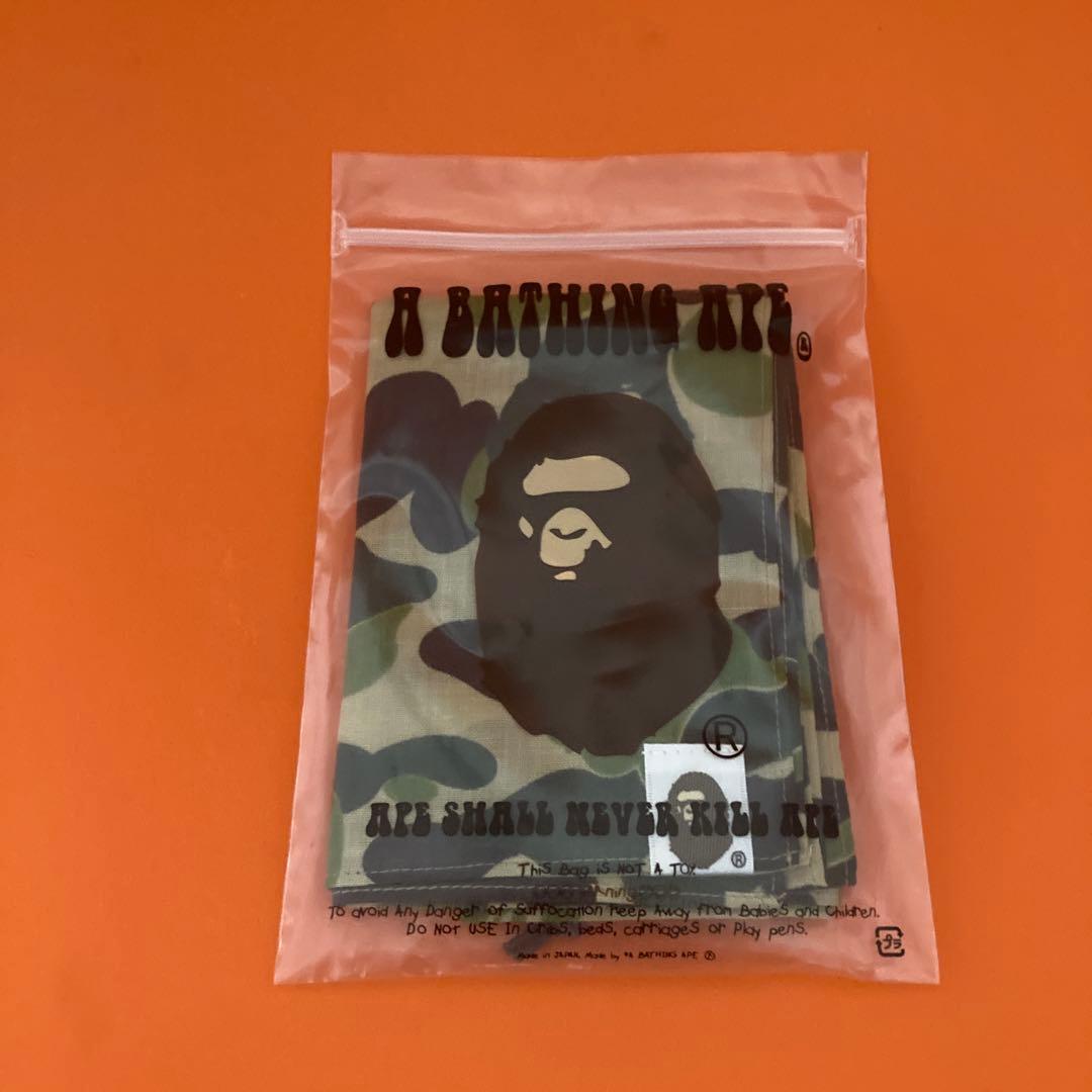 アベイシングエイプ　ABC camo バンダナ　新品未使用　3色セット NIGO