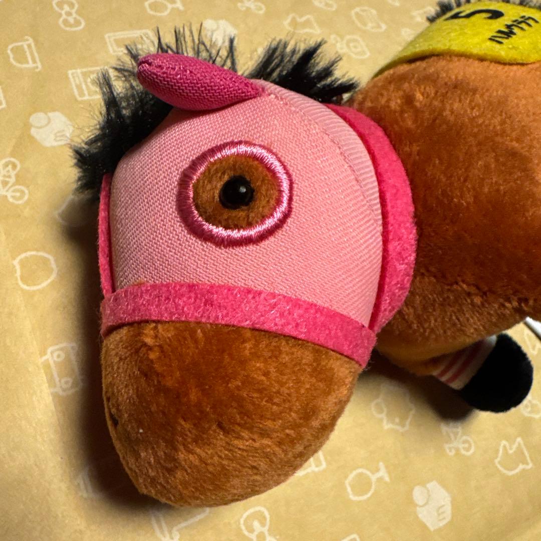 希少♡高知競馬　ハルウララ　ぬいぐるみ　3体まとめ売り　　ピンク/にんじん/ぞう