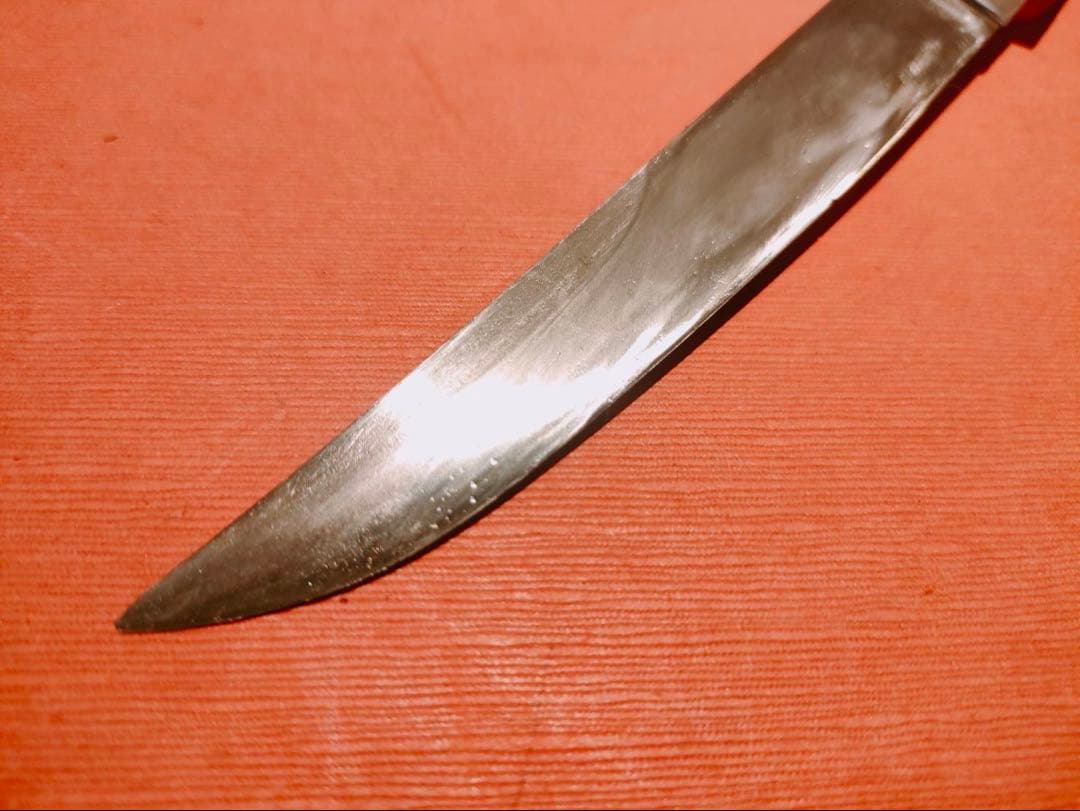 ま*4様 残欠刀 合法サイズに切断済 アウトドア キャンプ 工作ナイフに
