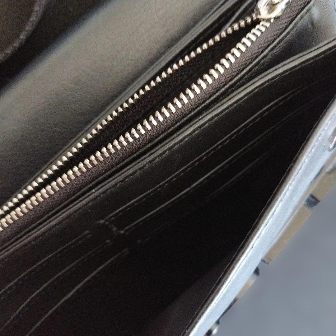 DIESEL ブラックショルダーバッグ【男女兼用】