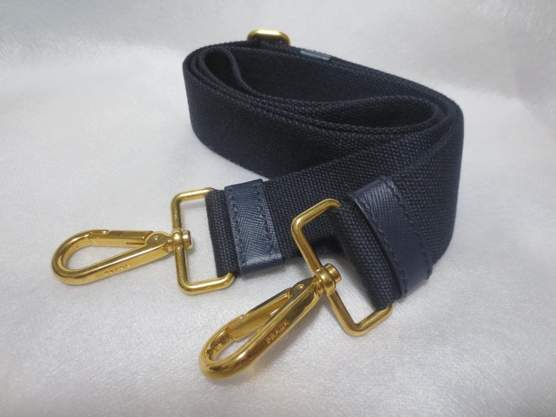 PRADA プラダ カナパ ショルダーストラップのみ 付属品 ネイビー