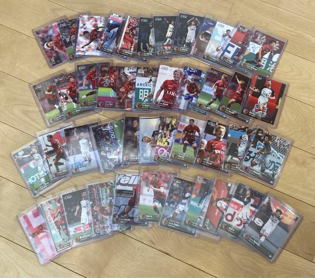 epoch one 2024 鹿島アントラーズ　42枚コンプリートセット epoch one 2024 鹿島アントラーズ 42枚コンプリートセット epoch one