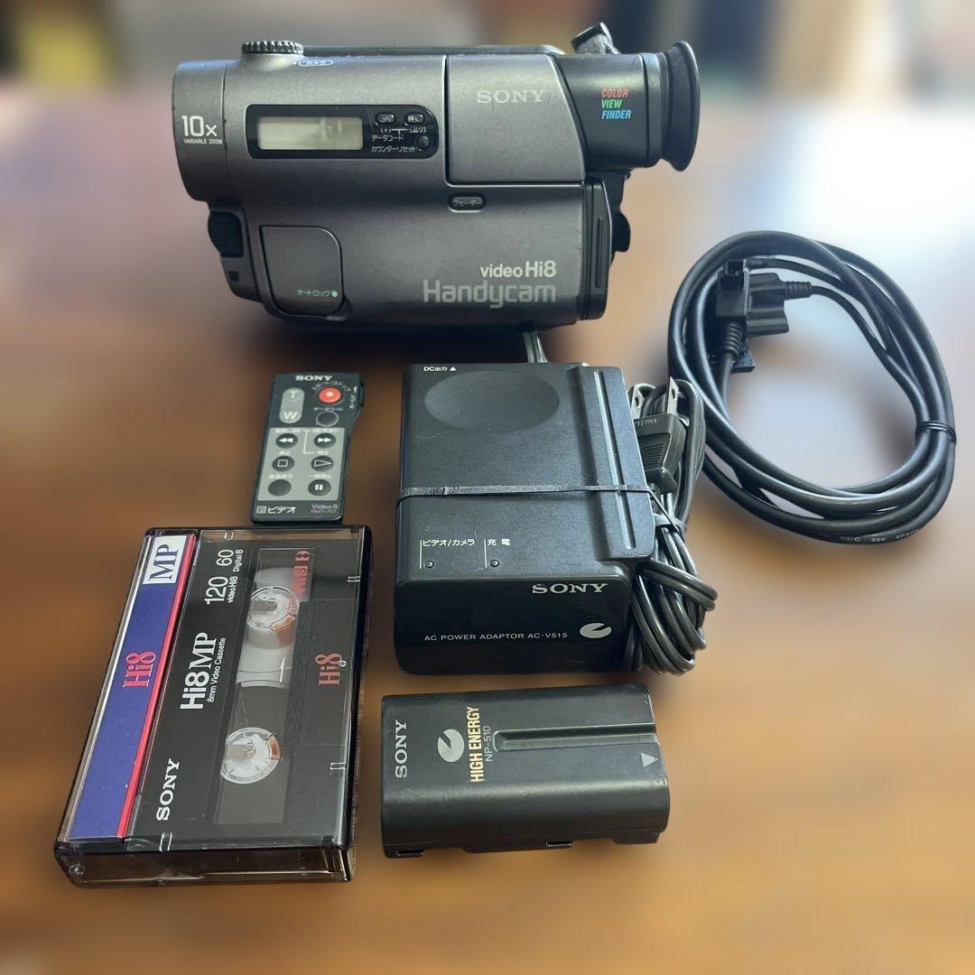 SONY Handycam video Hi8 本体