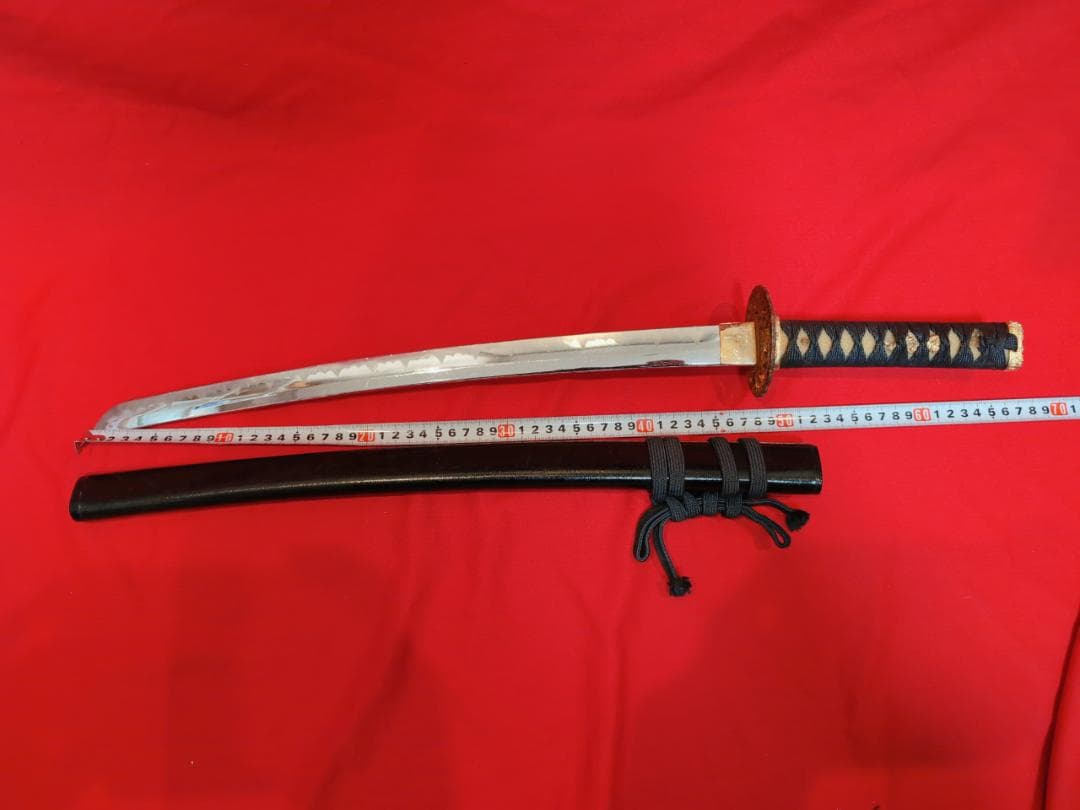 模造刀 脇差 龍図 菊 拵 日本刀 刀装具 模擬刀 関 美濃 三本杉