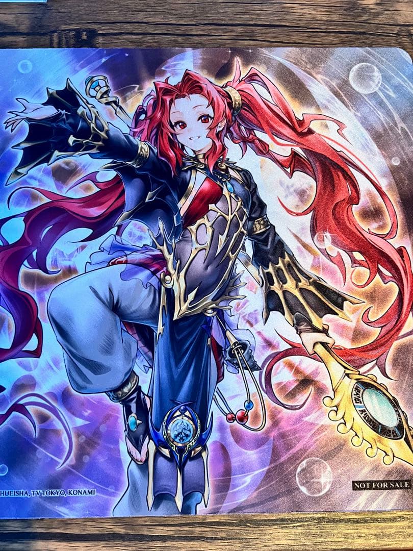 遊戯王 影霊衣の舞巫女エミリア 中国公式 プレイマット - メルカリ