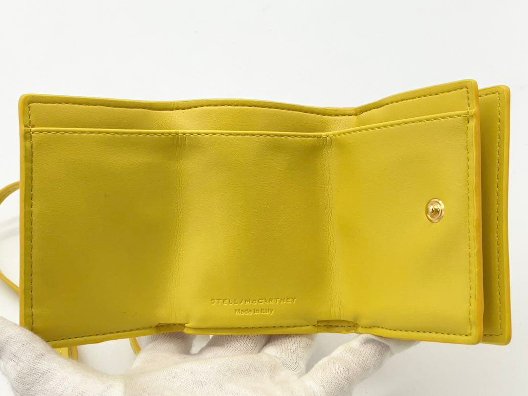 STELLA McCARTNEY コンパクトウォレット 三つ折り財布 ストラップの