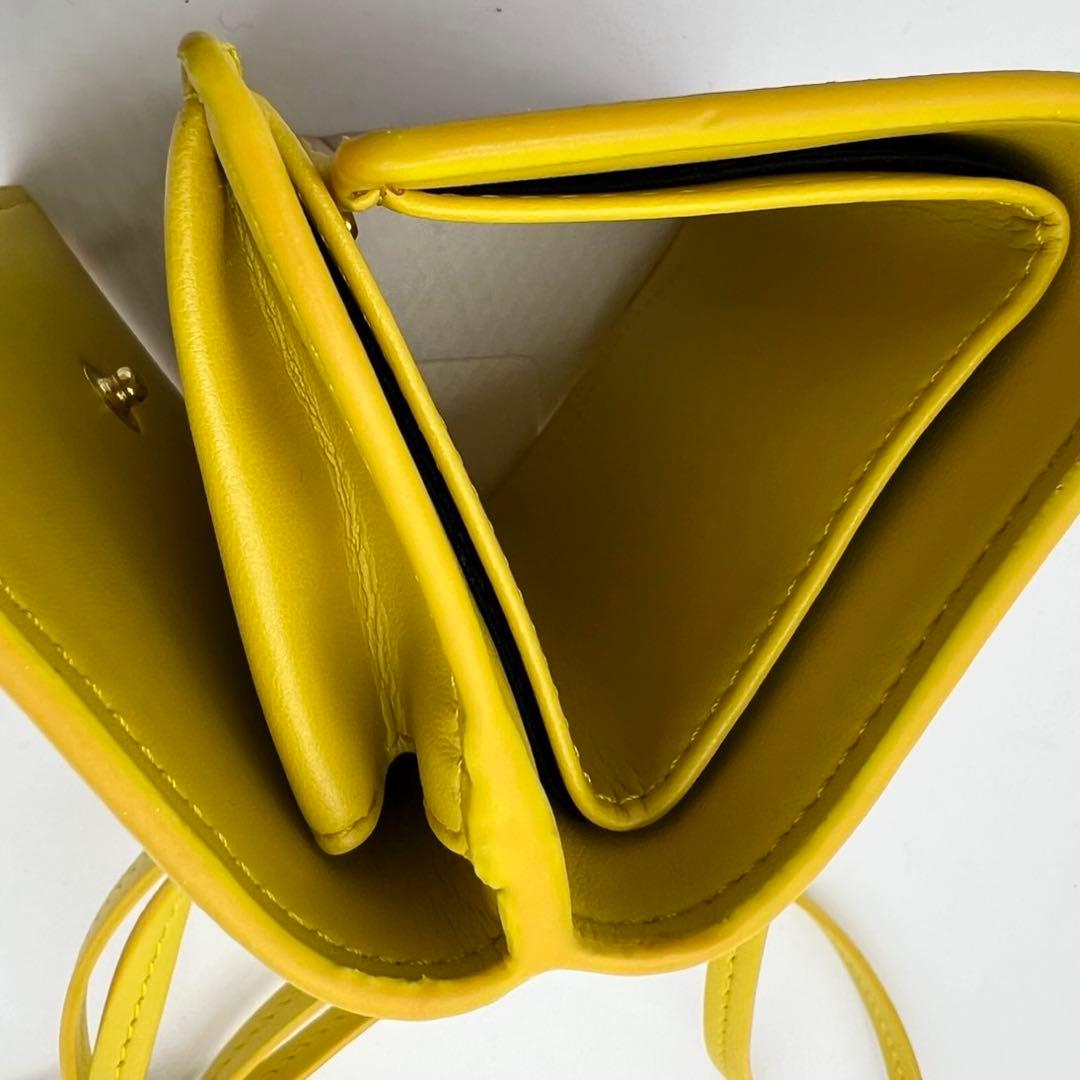 STELLA McCARTNEY コンパクトウォレット 三つ折り財布 ストラップの