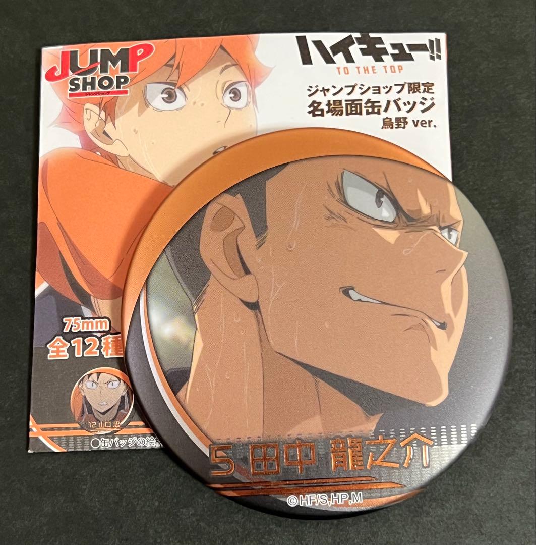 ハイキュー 名場面缶バッジ 烏野高校 日向 影山 菅原 月島 12種