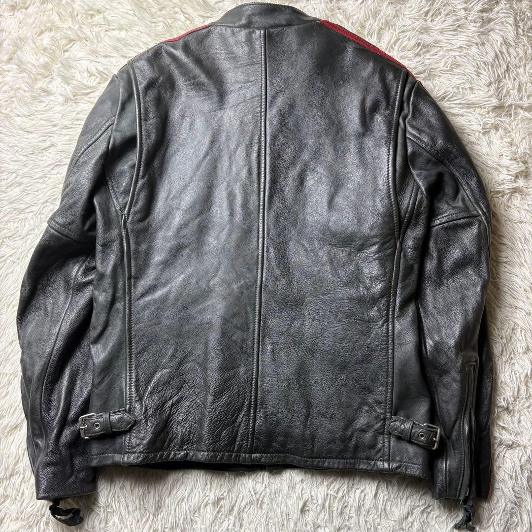 Schott クラシックレザーライダースジャケット カウレザー ヴィンテージ L