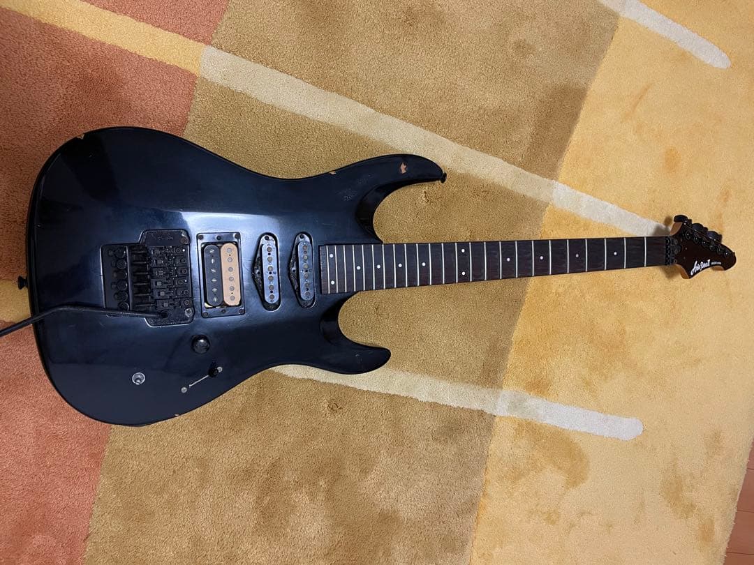 GAD エレキギター AriaPro ii Aria Pro II ZZ Deluxe Matsumoku 1983 Electric Guitar Blue Used