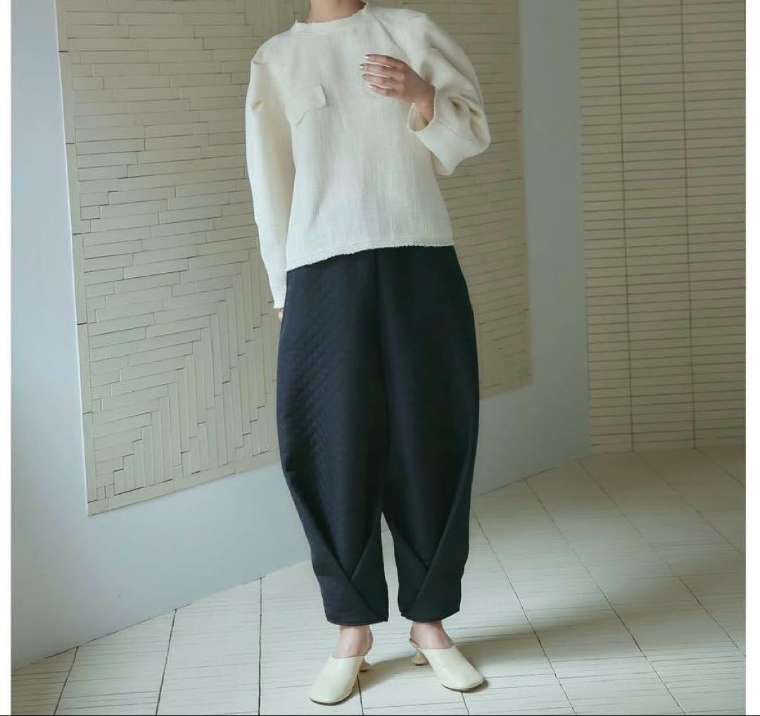 meer. クロスボリュームパンツ