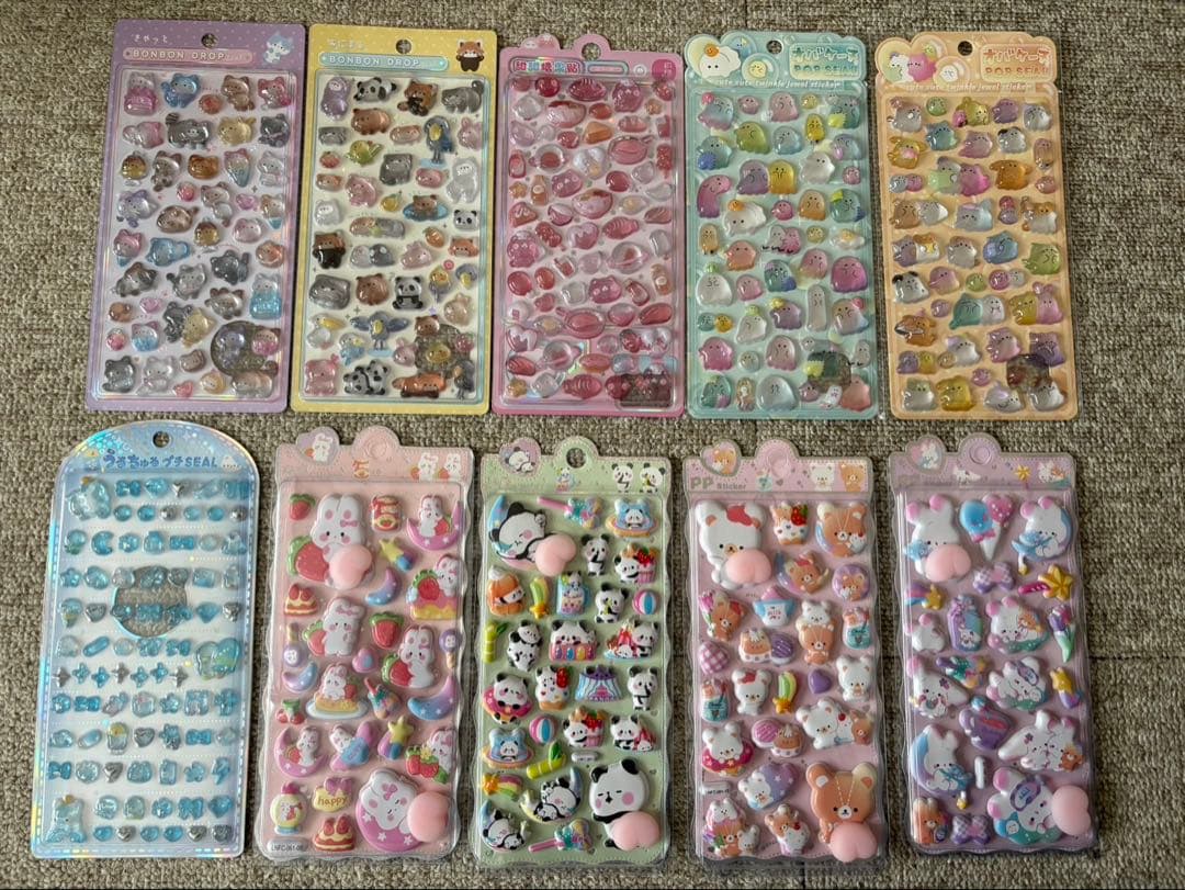 ボンボンドロップシール おしり、うるちゅるシール　まとめ売り10枚セット新品 楽天市場】【新発売・在庫限定】 ボンボンシール ドロップシール
