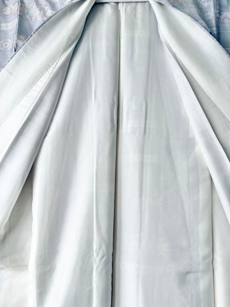 美品！白大島紬 袷 着物 身丈162cm - メルカリ