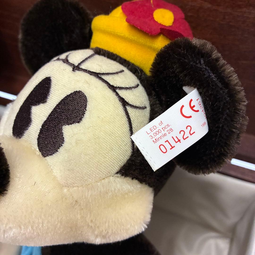 シュタイフ Steiff ディズニー ミッキーミニー ドール 70周年 限定品