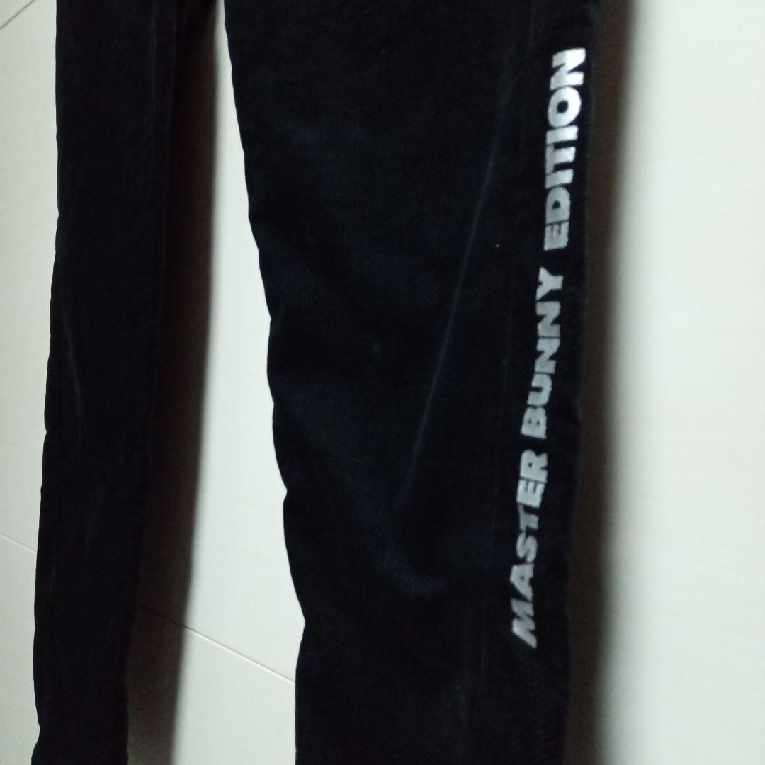 MASTER BUNNY EDITION 冬用 パンツ ブラック サイズ2