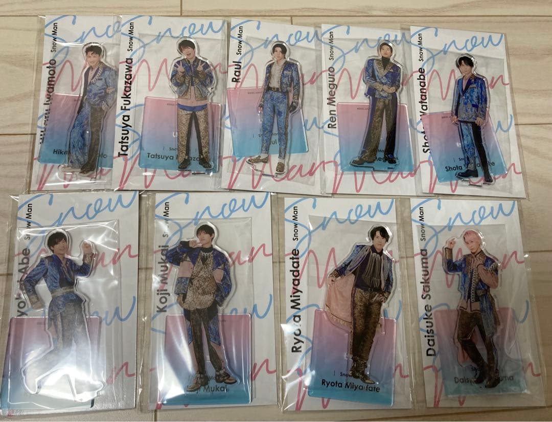 値下げ・未開封】Snow Manアクスタ全員まとめ売り9人