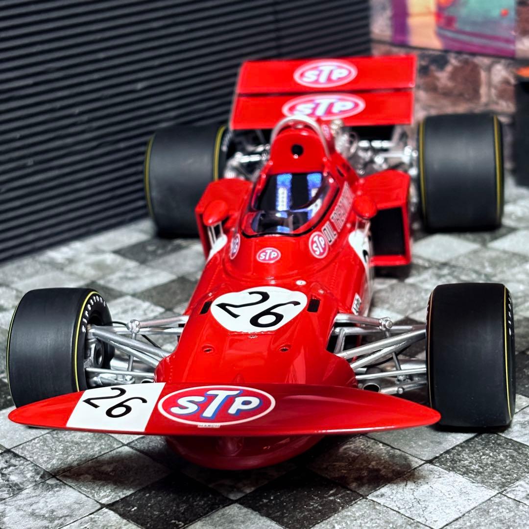 カスタム品 115台限定 1/18 Tecnomodel マーチ 711