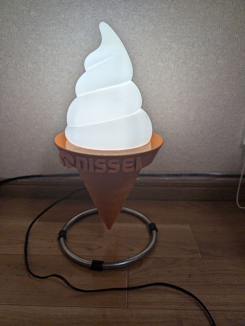 NISSEI/ソフトクリームディスプレイライト/店頭用非売品/アイス