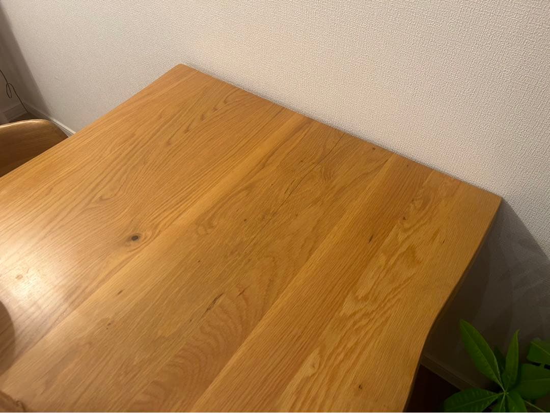 160幅オーク ダイニングテーブル