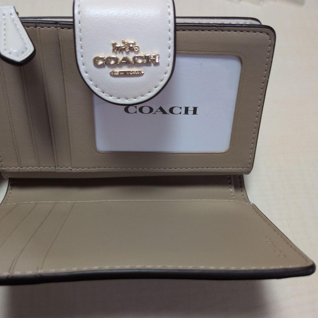 【コーチ】ミディアム コーナー ジップ ウォレット フローラルプリント 日本限定