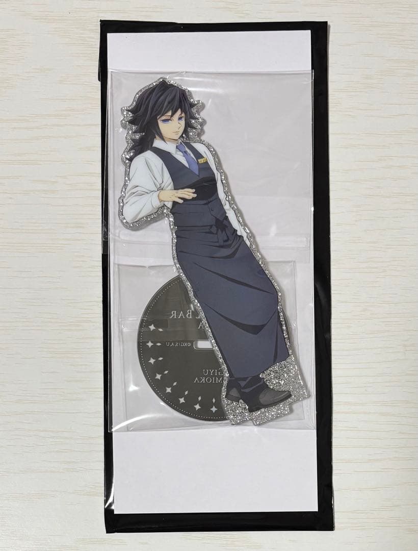 鬼滅の刃 銀モクテルバー 両面 アクスタ 冨岡 義勇 鬼滅の刃 ufotable