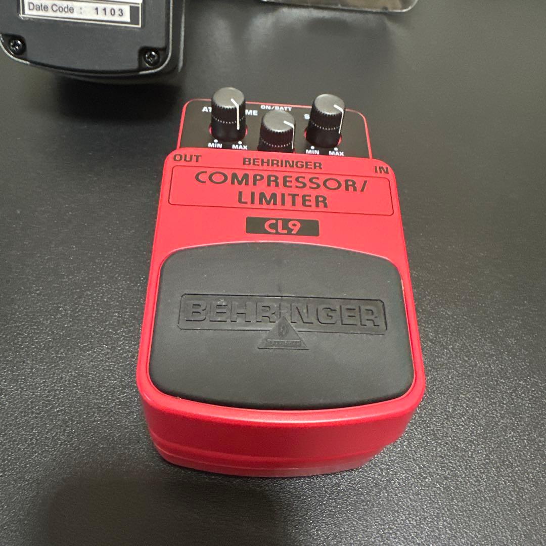 美品　Behringer ギターエフェクター2点セット　元箱付き