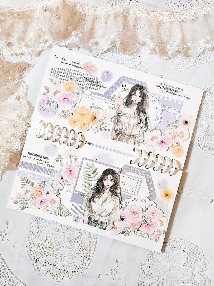 コラージュ素材 紙もの 素材紙 【2586】