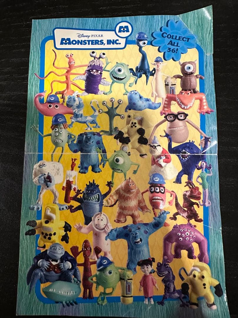 モンスターズインク ちいサイズコレクション 全36種類 コンプリートセット