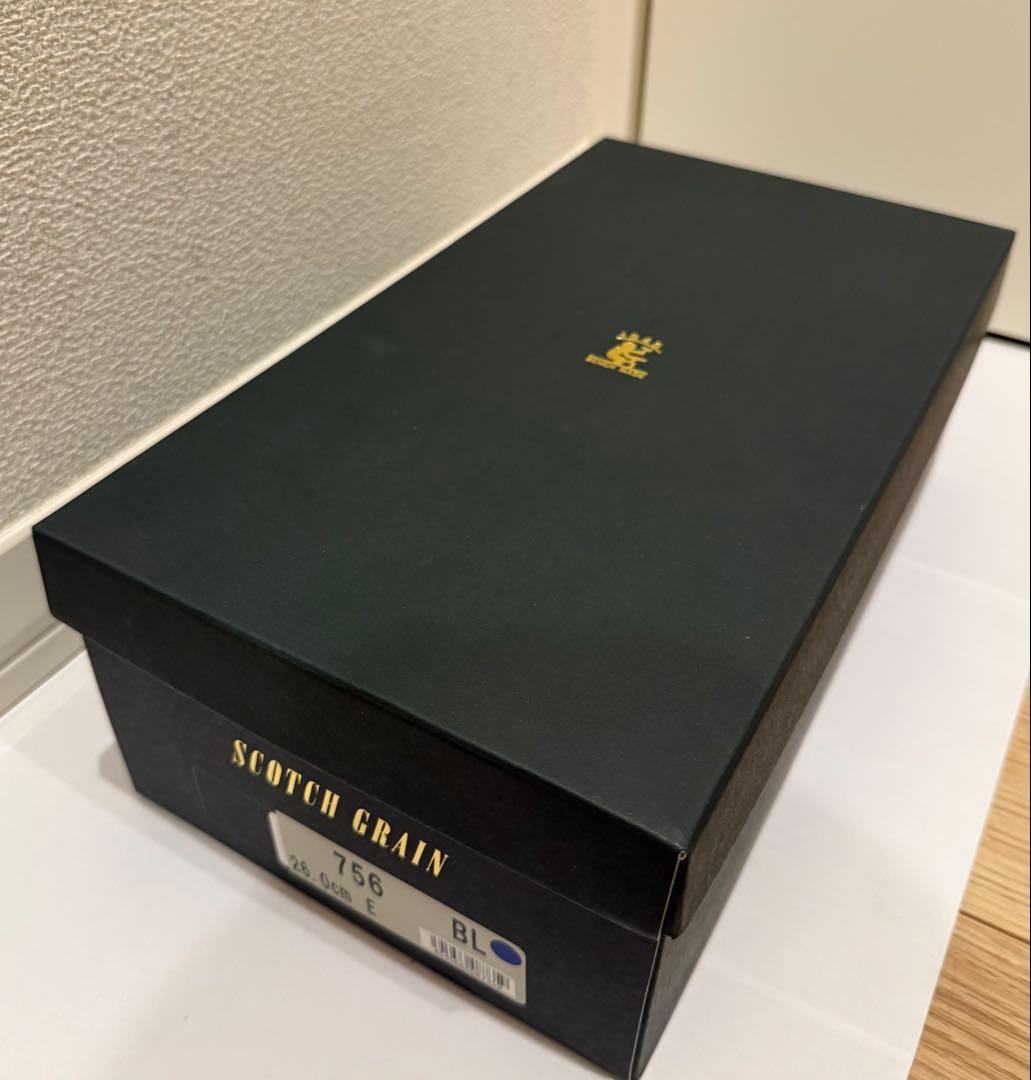SCOTCH GRAIN ベルオム　756bl2 26cm試着のみ　ビジネス
