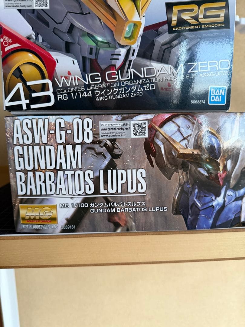 mgバルバトスルプス rgウイングガンダムゼロ セット